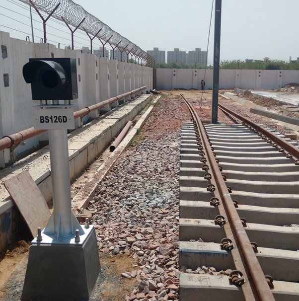 Railway Track With S & T